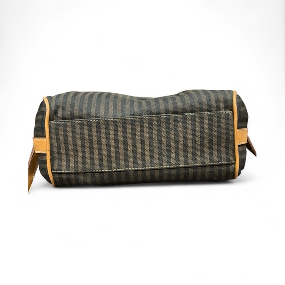 Vintage FENDI Pequin Striped Crossbody Bag with COA - Picture 3 of 10